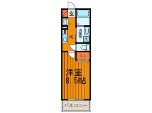 ヴァンヴェ－ル枚方の物件間取画像